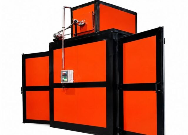 1000 Kg Automatic Powder Coating Gas Fire Oven