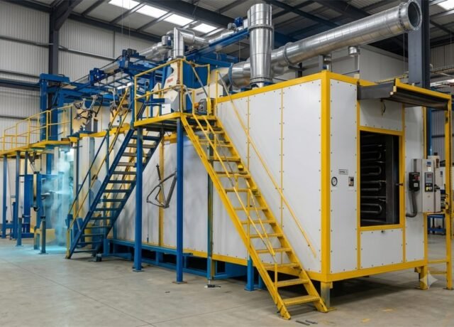 Automatic Gas Fired Powder Coating Plant
