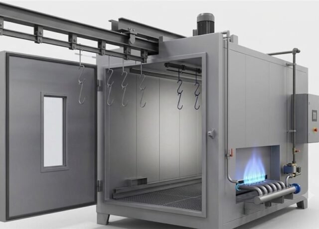 Automatic Powder Coating Gas Oven