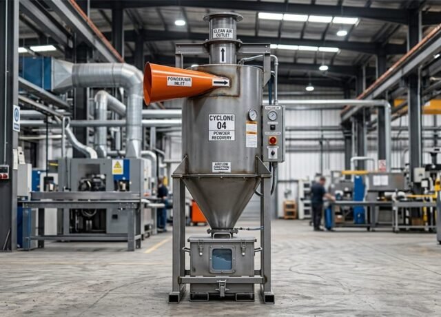 Cyclone Separator For Powder Recovery