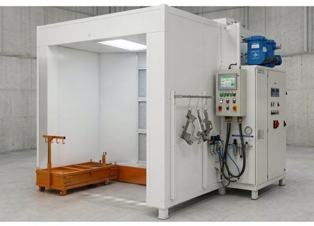 Powder Coating Booth With Recovery System