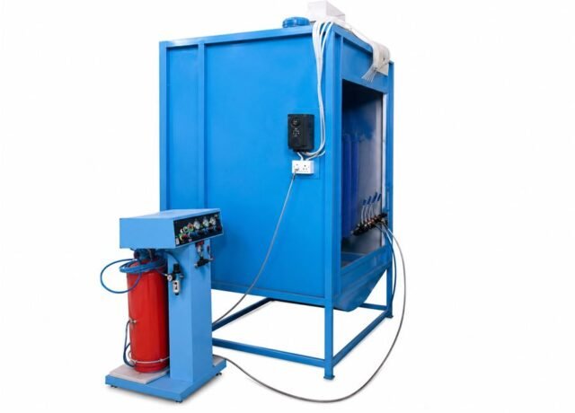 Semi Automatic Aluminium Powder Coating Booth