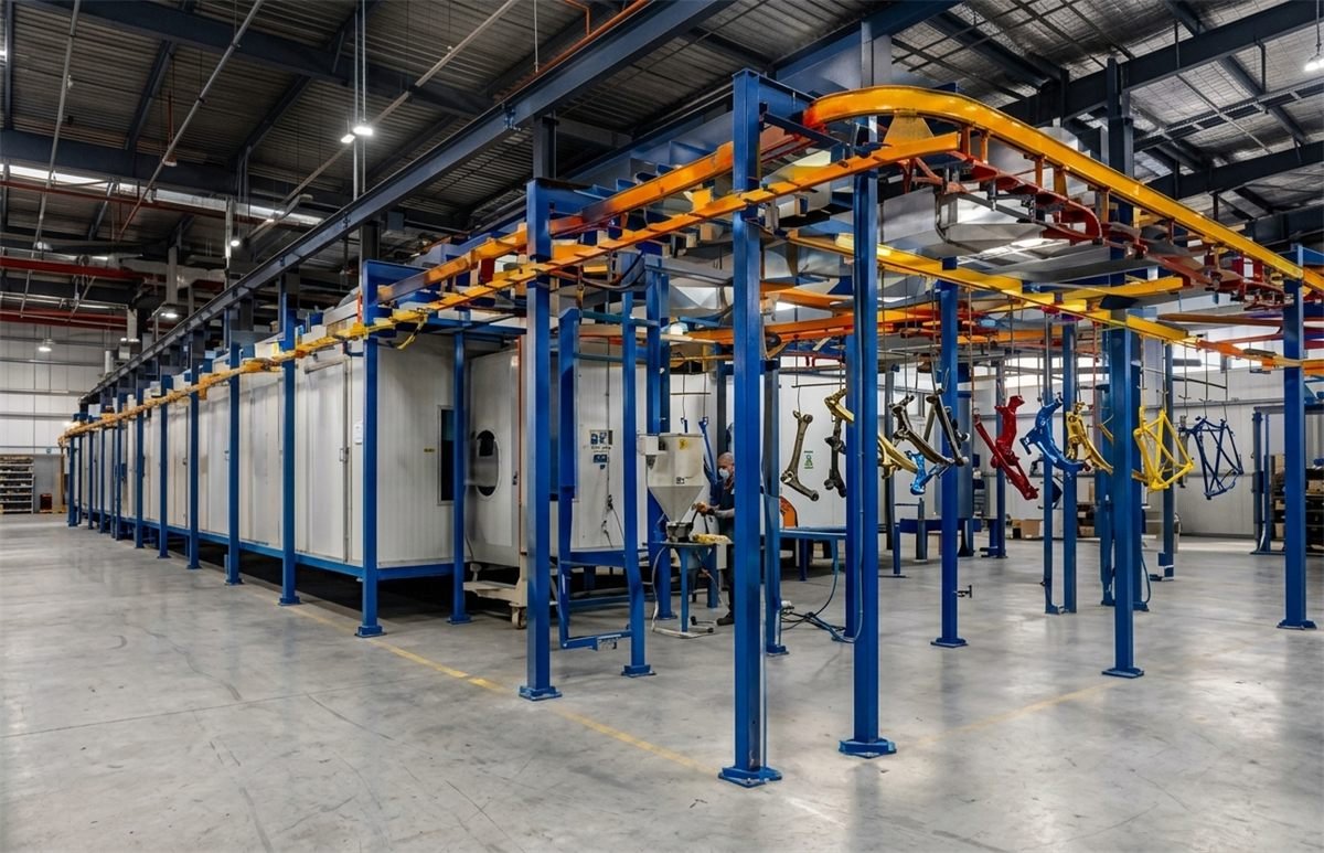 Modular Finish Systems Turnkey Powder Coating Plant Manufacturer in Delhi